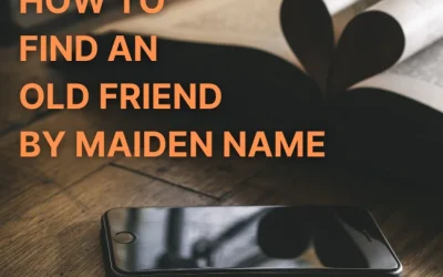 How To Find An Old Friend By Maiden Name