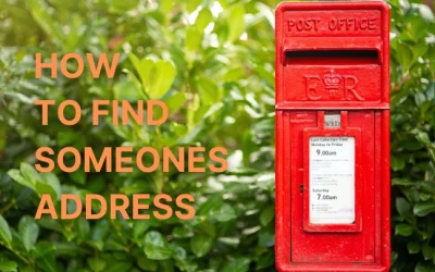 How To Find Someones Address